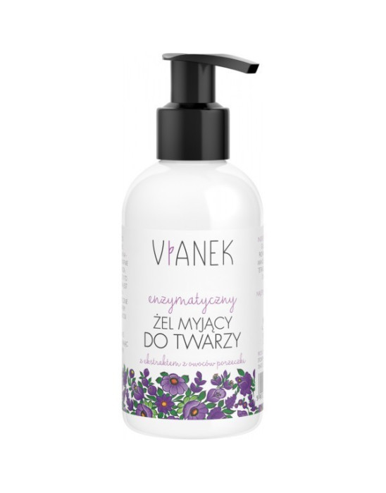 VIANEK FIOLETOWY - ENZYMATYCZNY ŻEL MYJĄCY DO TWARZY