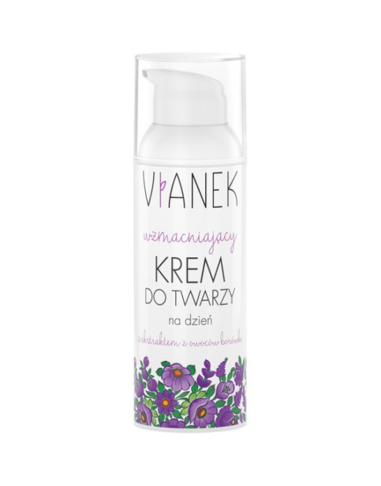 VIANEK FIOLETOWY - WZMACNIAJĄCY KREM DO TWARZY NA DZIEŃ