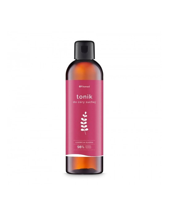 TONIK ZIOŁOWY NAWILŻAJĄCY DO CERY SUCHEJ I WRAŻLIWEJ „LUKRECJA GŁADKA” - 200 ml - Fitomed