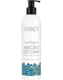 VIANEK NIEBIESKI - NAWILŻAJĄCE MLECZKO DO CIAŁA z ekstraktami lipy