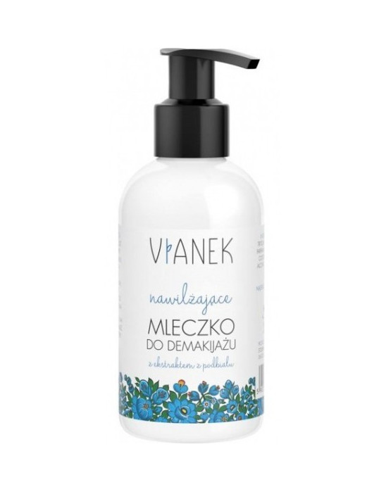 VIANEK  NIEBIESKI - NAWILŻAJĄCE MLECZKO DO DEMAKIJAŻU z ekstraktem z podbiału - 150 ml