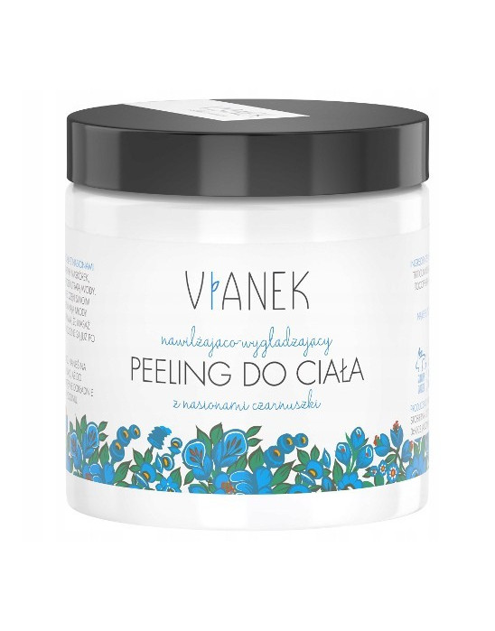 VIANEK NIEBIESKI - NAWILŻAJĄCO-WYGŁADZAJĄCY PEELING DO CIAŁA 250ml