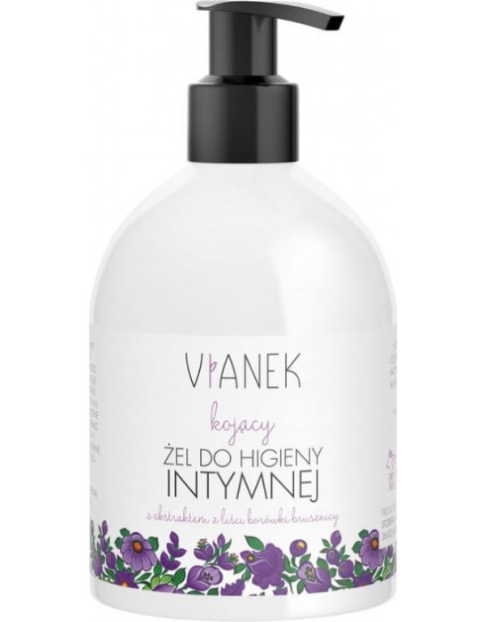 VIANEK FIOLETOWY - KOJĄCY ŻEL DO HIGIENY INTYMNEJ Z EKSTRAKTEM Z BORÓWKI BRUSZNICY - 300 ml