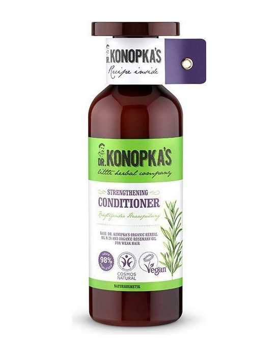 DR.KONOPKA - WZMACNIAJACY SZAMPON DO WŁOSÓW Z OLEJKIEM  ROZMARYNOWYM - 500 ml