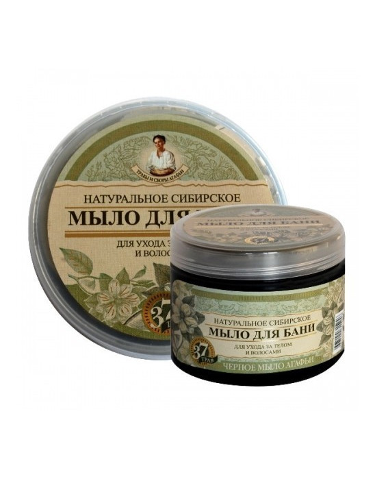 RECEPTURY BABUSZKI AGAFII - CZARNE MYDŁO SYBERYJSKIE - 500 ml