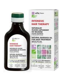 Naturalny olejek łopianowy do włosów z kompleksem Bh Intensive przeciw wypadaniu włosów| Elfa Pharm