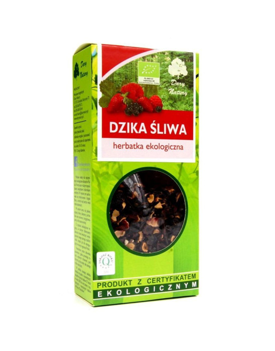 Herbatka dzika śliwka EKO | Dary Natury