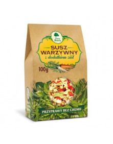 Susz warzywny z dodatkiem ziół 100 g | Dary Natury