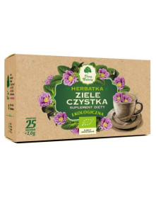 CZYSTEK ZIELE EKO 25X2G EKSPRESOWA - SUPLEMENT DIETY - DARY NATURY