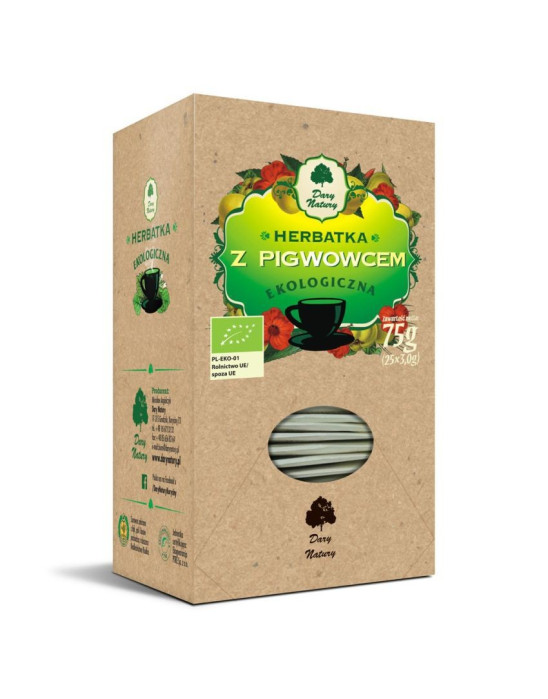 HERBATKA Z PIGWOWCEM EKO 25X3G EKSPRESOWA - DARY NATURY