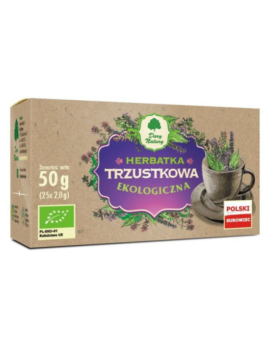 HERBATKA TRZUSTKOWA EKO 25X2G - DARY NATURY