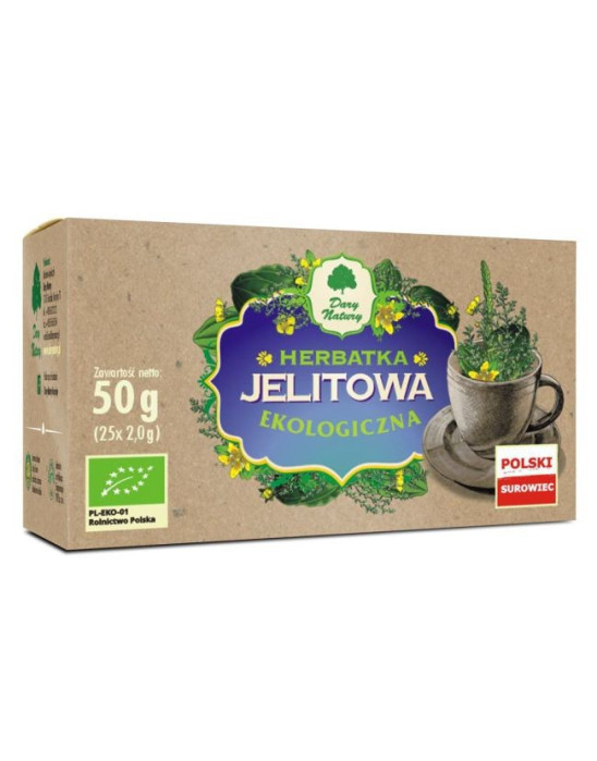 HERBATKA JELITOWA EKO 25X2G - DARY NATURY