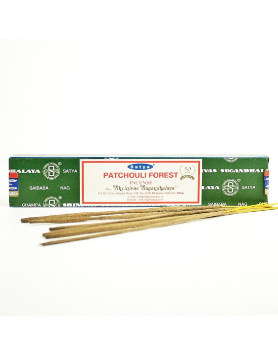 Kadzidła orientalne Paczuli Forest Satya 15 g