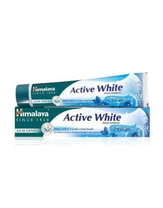 Ziołowy żel do zębów Active White 75 g | Himalaya