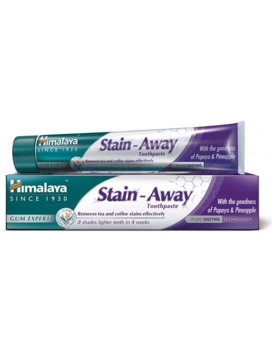 Pasta do zębów przeciw przebarwieniom Stain Awaya 75 ml | Himalaya