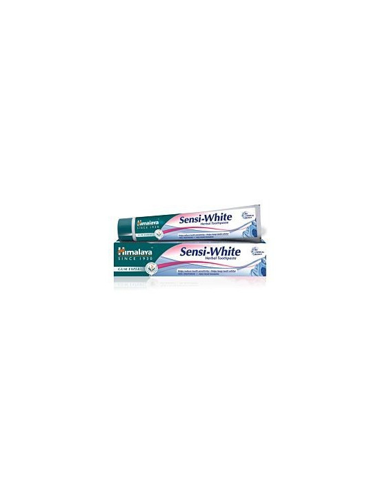 Ziołowa pasta do zębów Sensi - White 75 ml | Himalaya