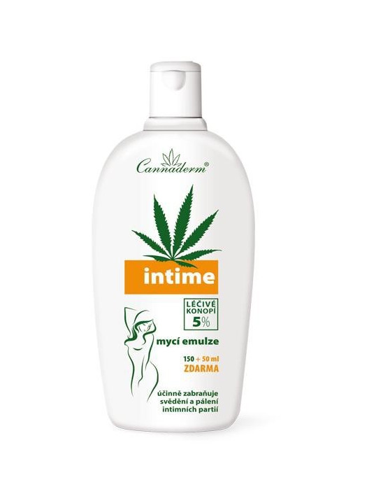 INTIME emulsja do higieny intymnej  200 ml | Cannaderm