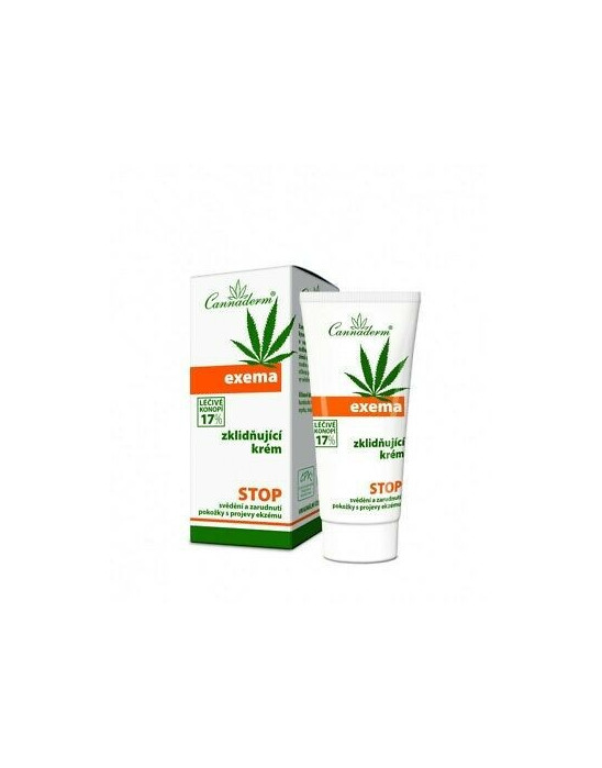 EXEMA Łagodzący krem do twarzy 50 g | Cannaderm