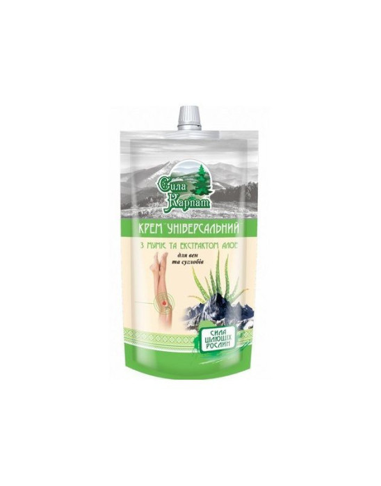 Krem uniwersalny do nóg z mumio i aloe vera 100 ml | Siła Karpat