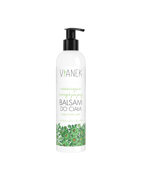 Orzeźwiająco - energetyzujący balsam do ciała | Vianek zielony
