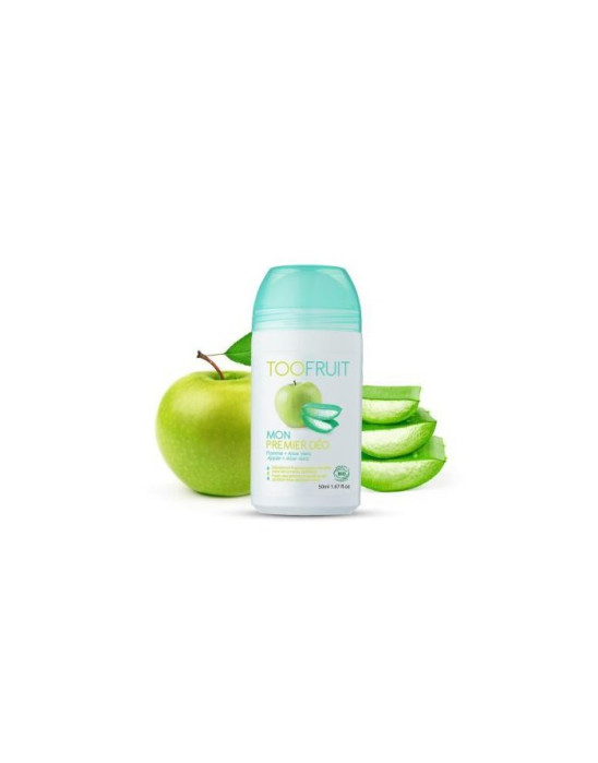 Dezodorant w kulce dla dzieci Jabłko i Aloes TooFruit 50 ml