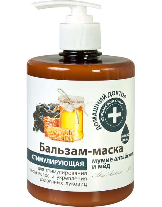 Maska do włosów Ałtajskie Mumio Domowy Doktor 500 ml