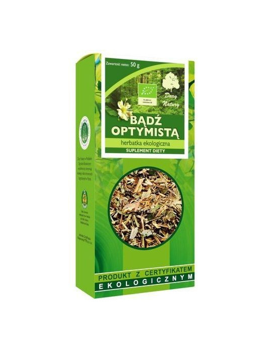 Herbata Bądź optymistą Dary Natury 50 g