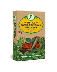 Anyż gwiazdkowy mielony Dary Natury 30 g