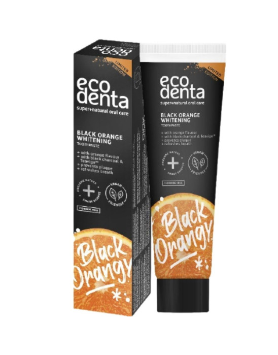 Wybielająca pasta do zębów BLACK ORANGE | Ecodenta