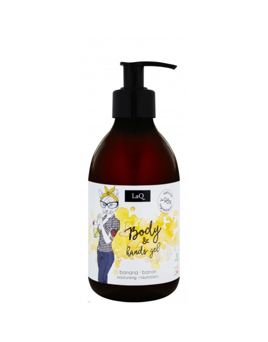 Mydło w płynie Banan LaQ 300 ml