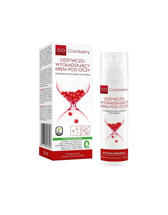 Odżywczo-wygładzający krem pod oczy || GO Cranberry