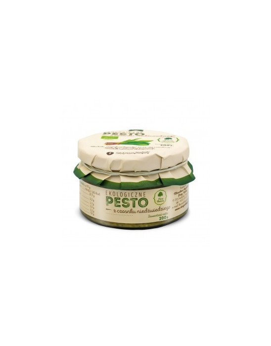 Pesto z czosnku niedźwiedziego EKO 200g