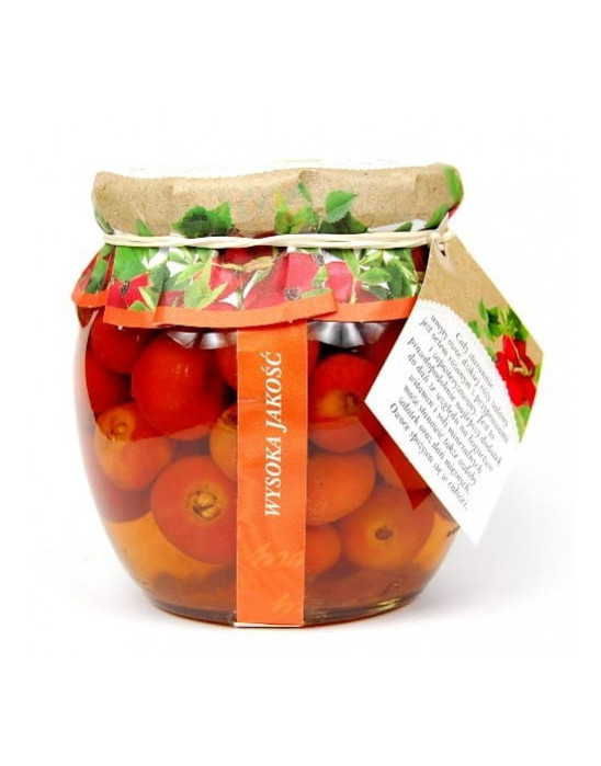 Owoc róży w zalewie octowej EKO 450G