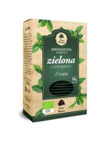 Herbata zielona z miętą  EKO 25x2g