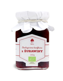 Konfitura z żurawiny EKO 180g