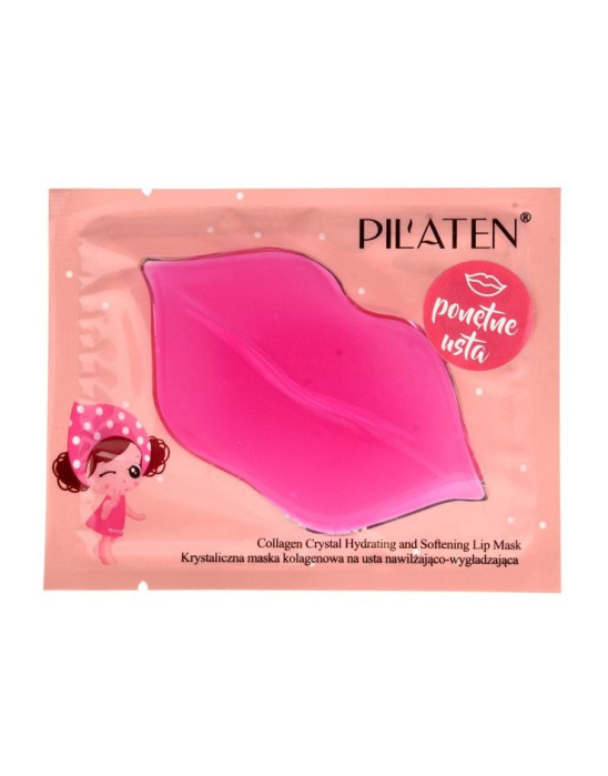 Maska do ust kolagenowa Pilaten – krystaliczna maska