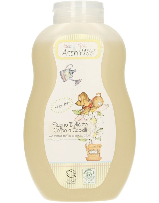 Płyn do kąpieli i szampon 2 w 1 Baby Anthyllis – Pierpaoil