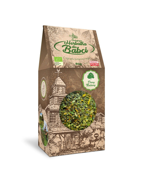 Ekologiczna herbatka dla babci 80g | Dary Natury