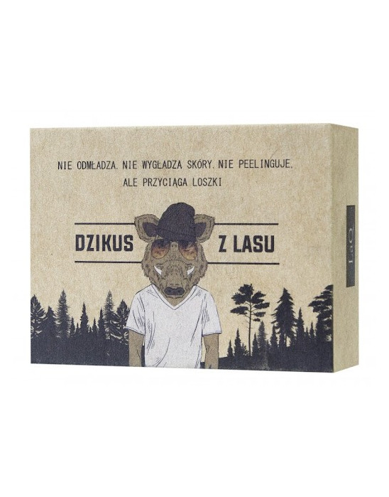 Mydło męskie Dzikus z lasu 85g | LaQ