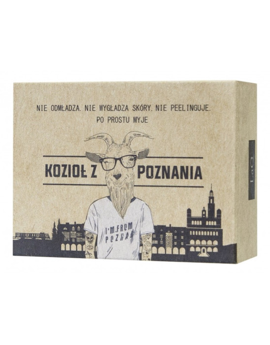 Kozioł kostka - mydło męskie 85g | LaQ