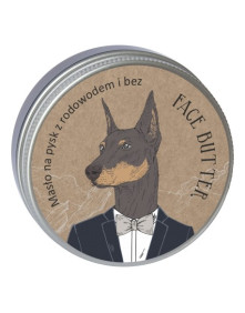 Zestaw Doberman: Żel pod prysznic 500 ml + masło do twarzy 50 ml + kostka 85 ml