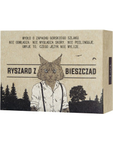 Zestaw Ryś: Żel pod prysznic 500 ml + szampon 300 ml + olej 30 ml + kostka 85 ml