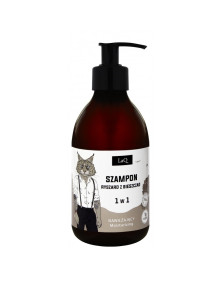 Zestaw Ryś: Żel pod prysznic 500 ml + szampon 300 ml + olej 30 ml + kostka 85 ml