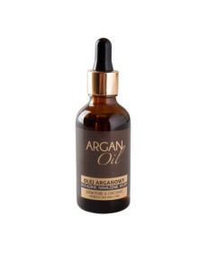 OLEJ ARGANOWY BIO z certyfikatem ECOCERT- ciemna butelka 50 ml