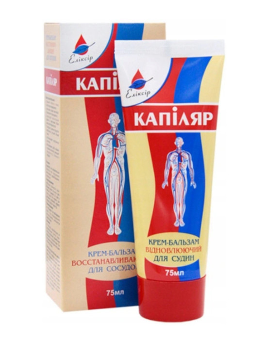 Kapilar krem balsam z wyciągiem z modrzewia syberyjskiego 75 ml| Elixir
