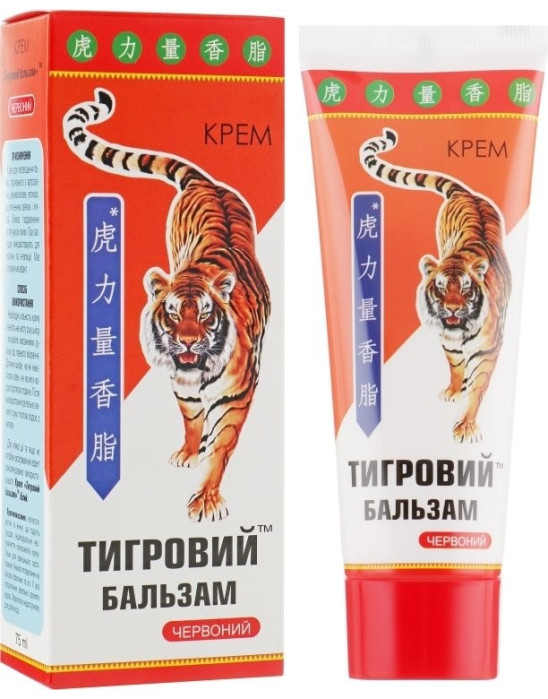 Rozgrzewający krem Tygrysi Balsam Elixir – na bóle mięśni