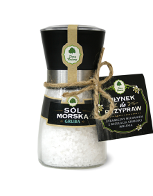 Sól morska gruba w młynku Dary Natury 190 g