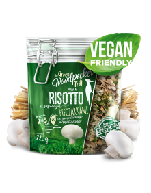 Risotto z suszonymi pieczarkami The Green Woodpecker Trill 220g