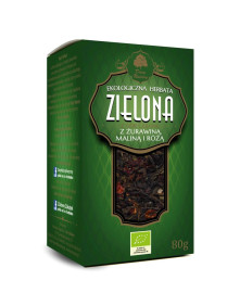 Zielona herbata z żurawiną Dary Natury – z dodatkiem maliny