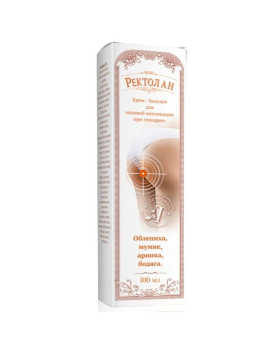 Krem balsam na hemoroidy z mumio i rokitnikiem 100ml | Rektolan